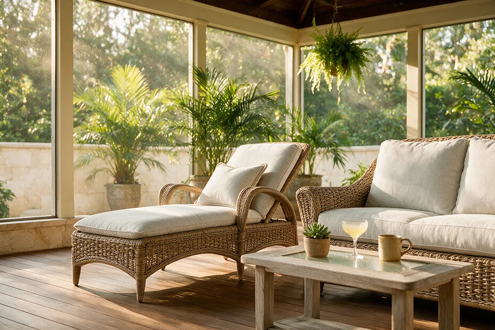 Aluminum, Wicker, Polywood, or Teak: Which Patio Furniture Holds Up Best in Florida?