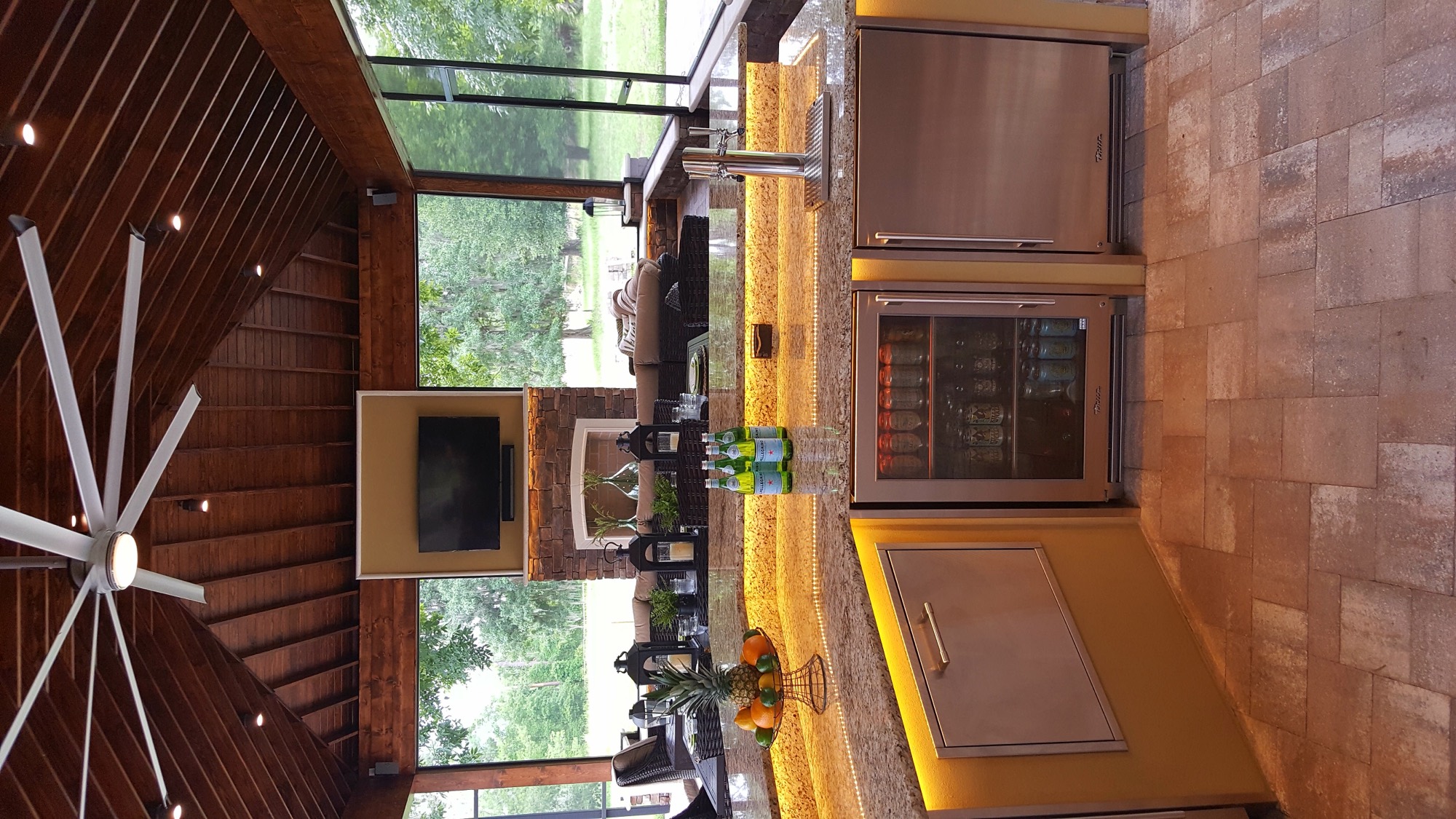 Outdoor living space and furniture built by Patio Style in Geneva, FL