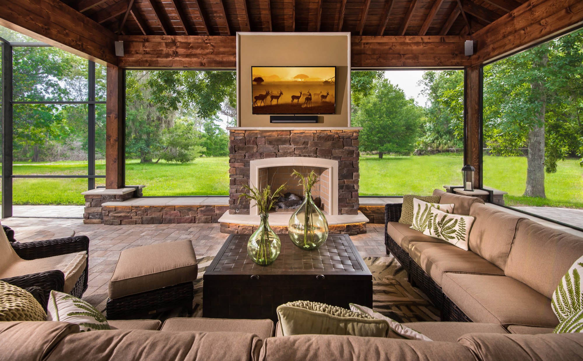 Outdoor living project in Geneva, FL